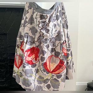 Floreat Anthropologie skirt
